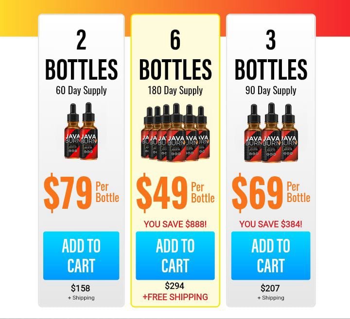 JavaBurn-pricing
